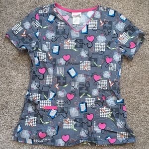 Women’s Scrub Top size small